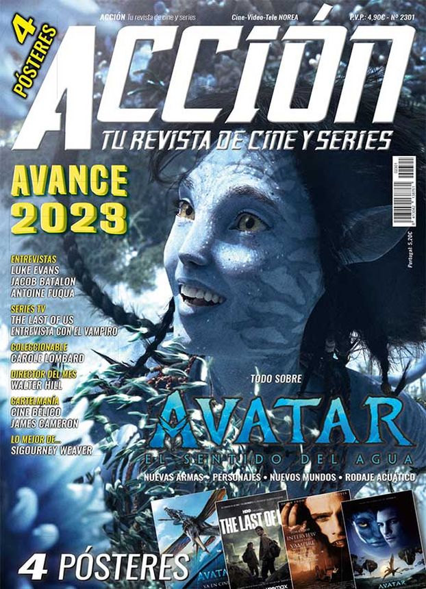 ACCION magazine side cover  January 2023