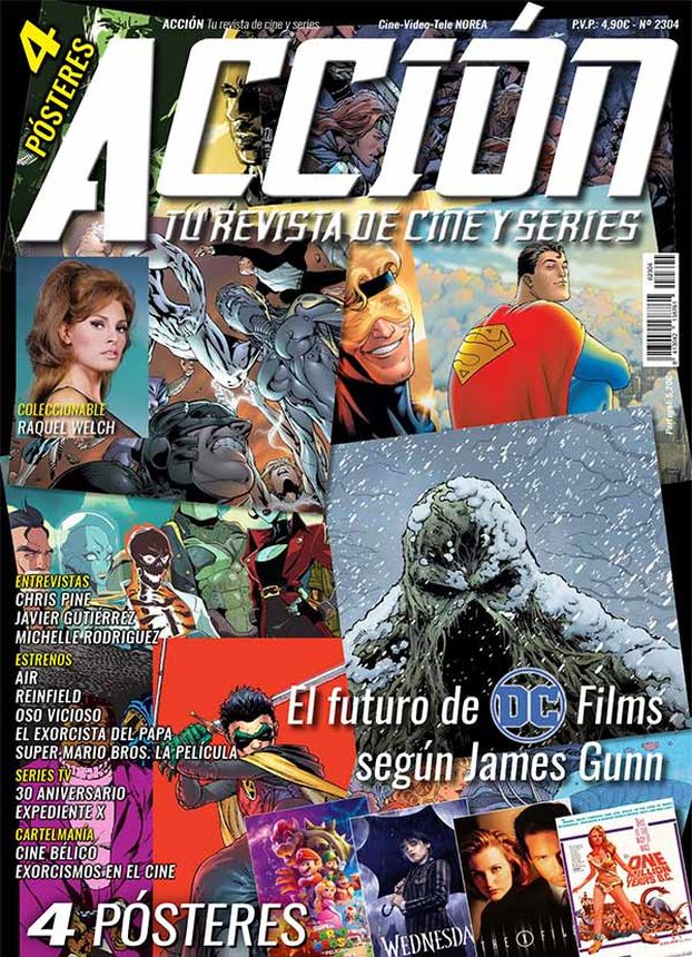 ACCION magazine side cover  April 2023