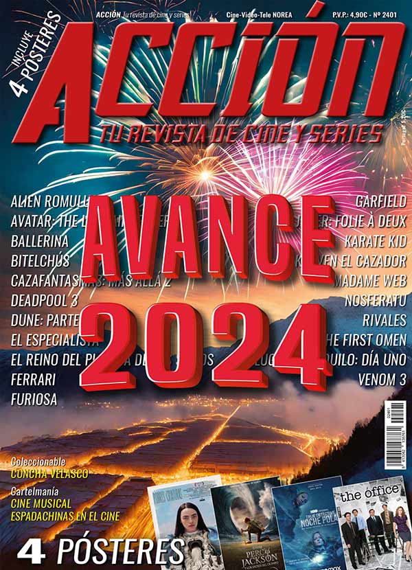 ACCION magazine side cover  January 2024