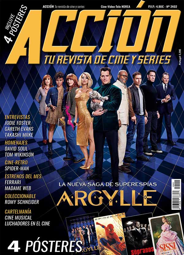 ACCION magazine side cover  February 2024