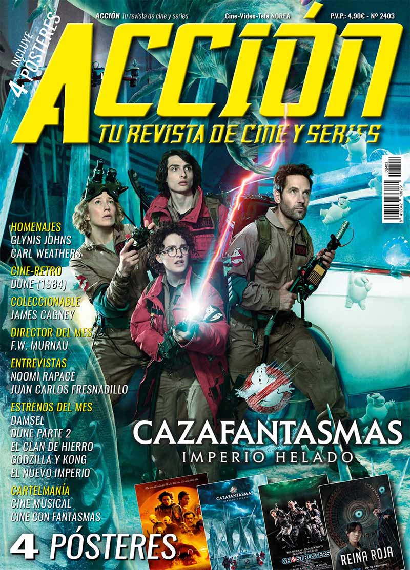 ACCION magazine side cover  March 2024