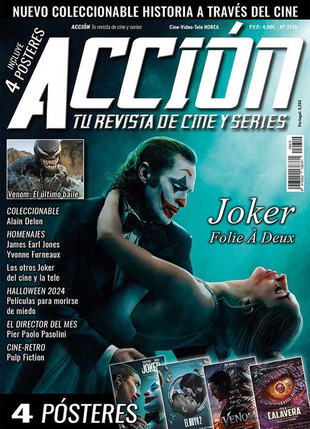 ACCION magazine side cover  October 2024