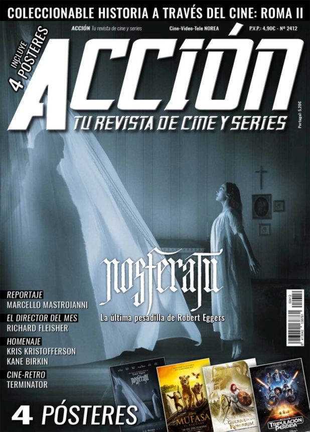 ACCION magazine side cover  December 2024