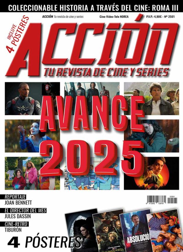 ACCION magazine side cover  January 2025