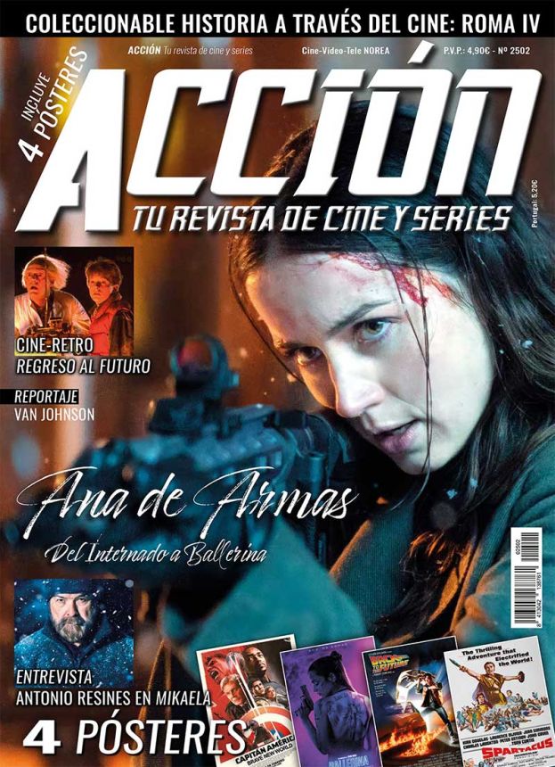ACCION magazine side cover  February 2025