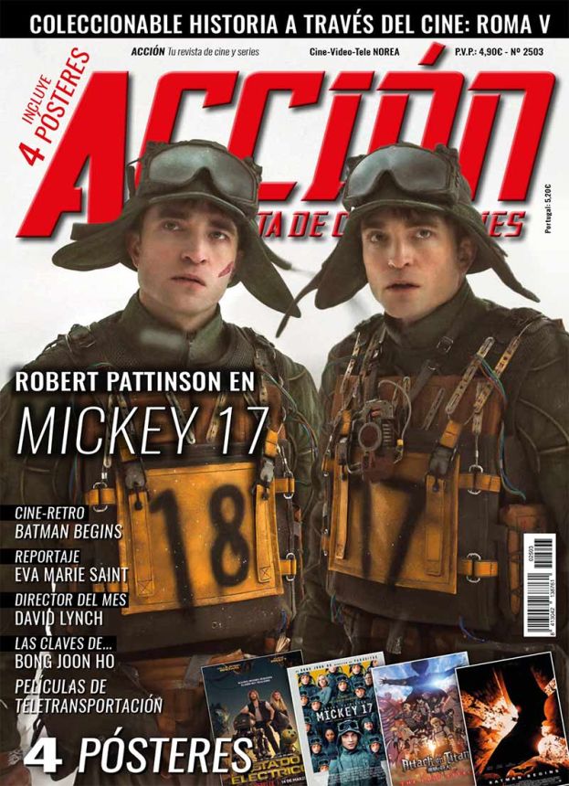 ACCION magazine side cover  March 2025