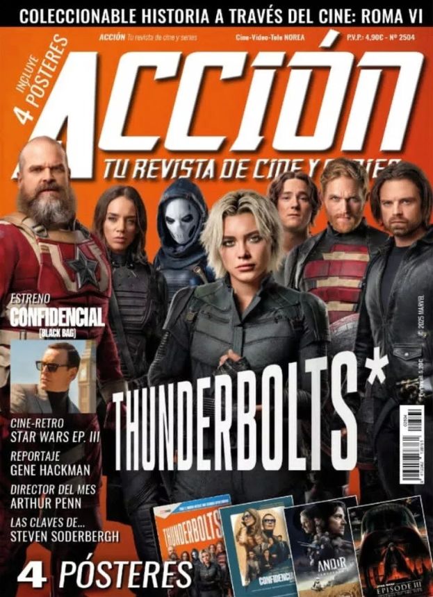 ACCION magazine side cover  April 2025