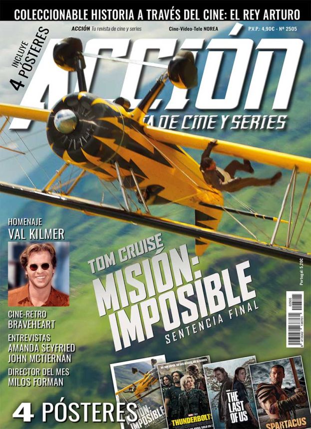 ACCION magazine side cover  May 2025