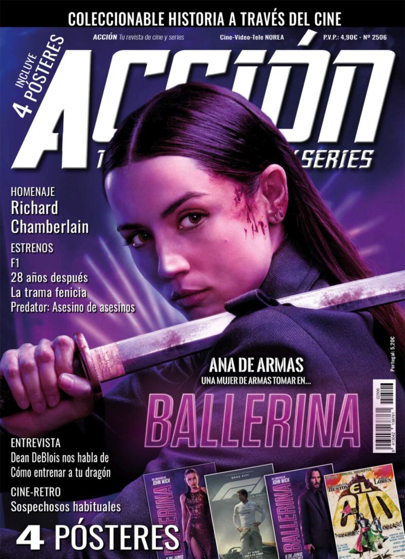 ACCION magazine side cover  June 2025