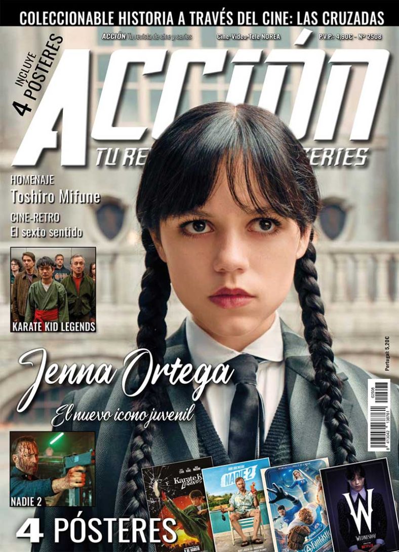 ACCION magazine side cover  August 2025