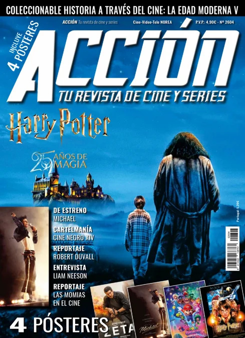 ACCION magazine side cover  April 2026