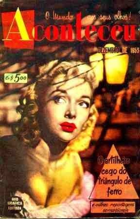 ACONTECEU magazine side cover Issue 3 December 1953