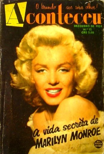 ACONTECEU magazine side cover Issue 15 December 1954