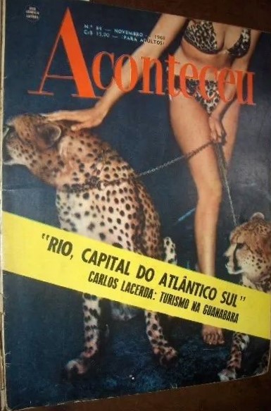 ACONTECEU magazine side cover Issue 84  November 1960