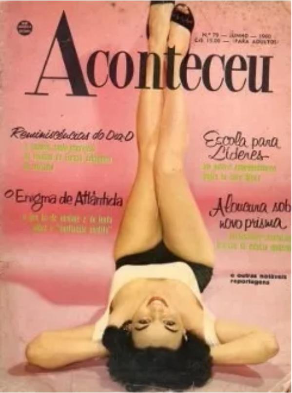 ACONTECEU magazine side cover Issue 79  June? 1960