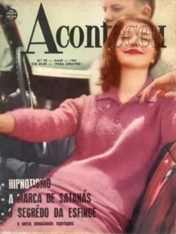 ACONTECEU magazine side cover Issue 90  May 1961