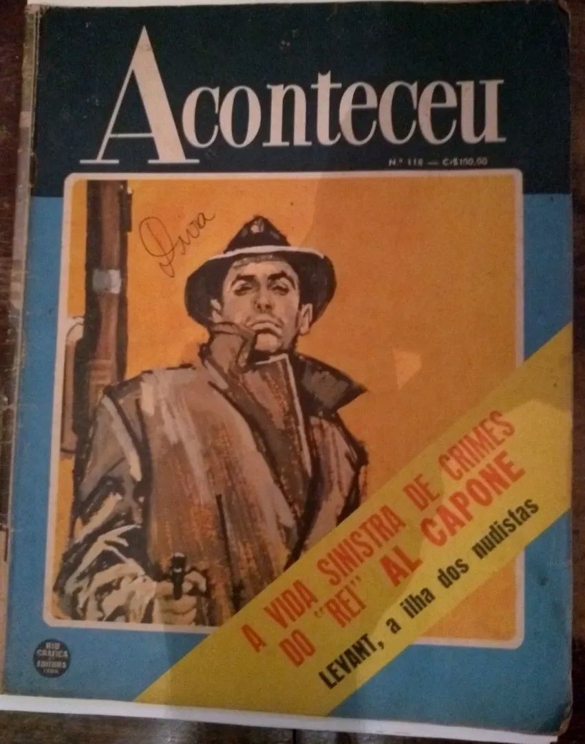 ACONTECEU magazine side cover Issue 118  September 1963