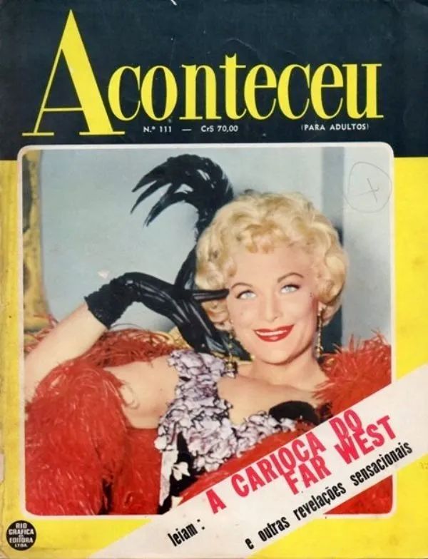 ACONTECEU magazine side cover Issue 111   1963