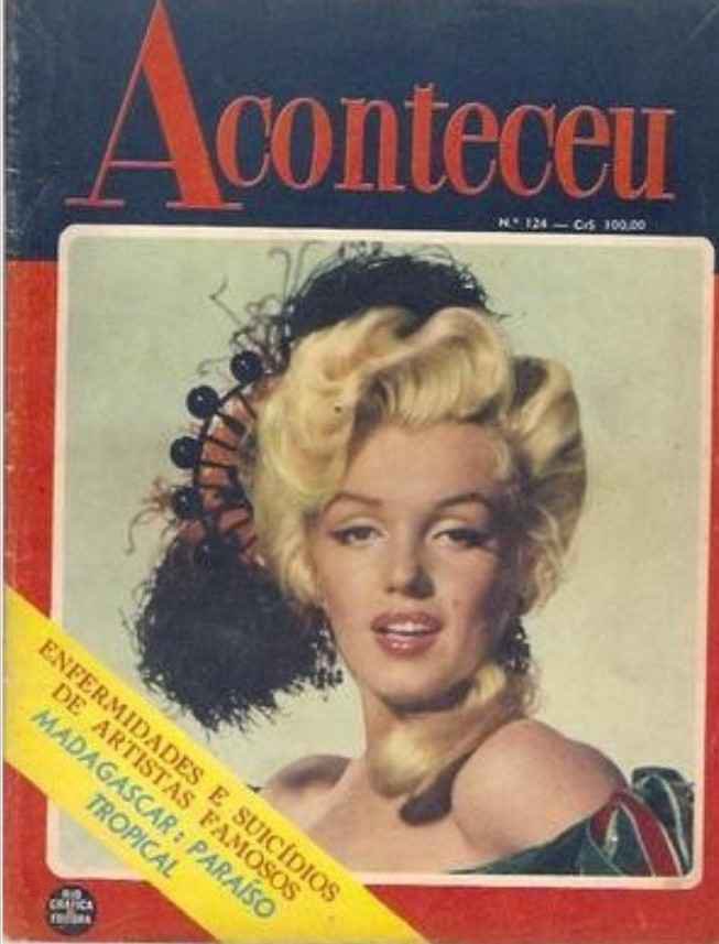 ACONTECEU magazine side cover Issue 124  March 1964