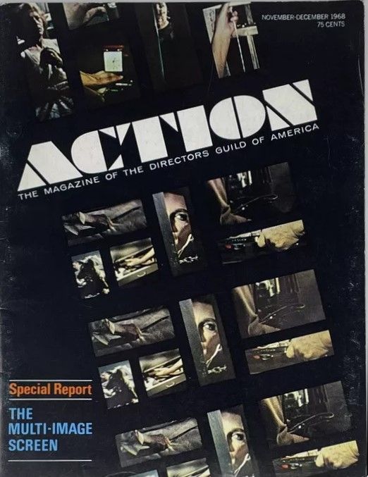 ACTION magazine side cover Issue 14 November/December 1968
