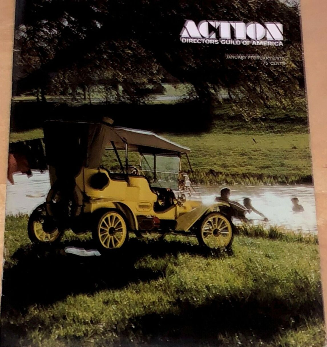 ACTION magazine side cover Issue 21 January/February 1970