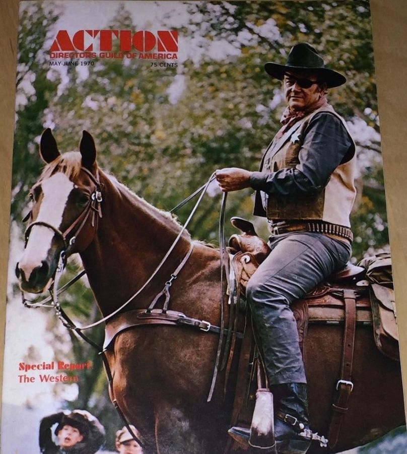 ACTION magazine side cover Issue 23 May/June 1970