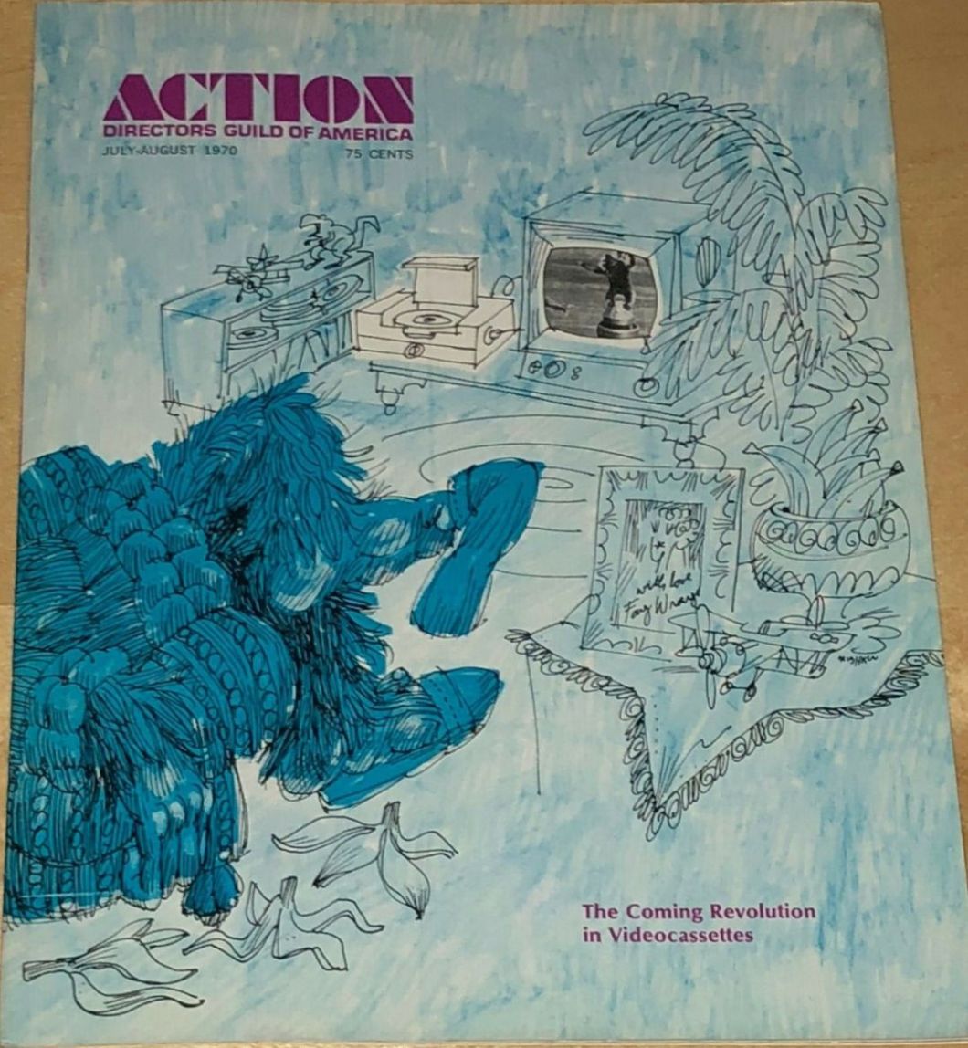 ACTION magazine side cover Issue 24 July/August 1970
