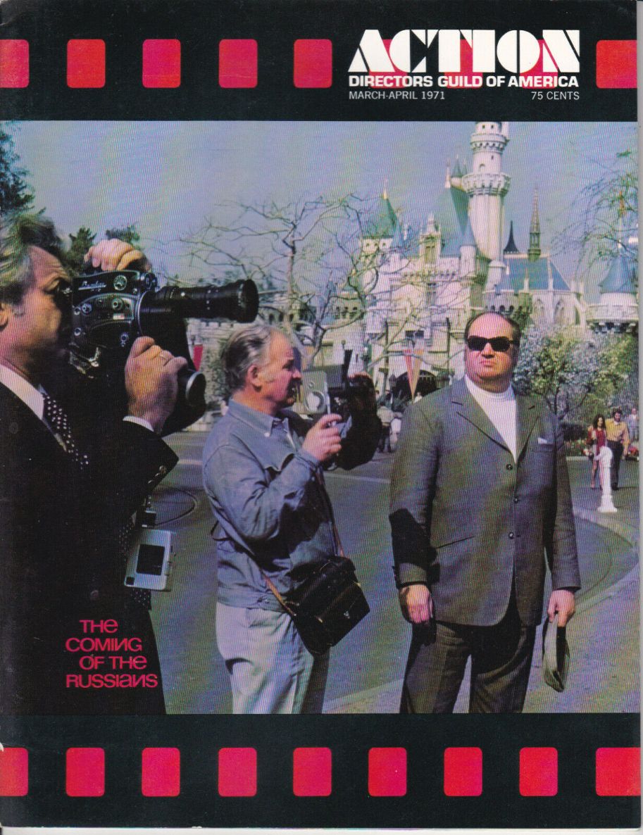 ACTION magazine side cover Issue 28 March/April 1971