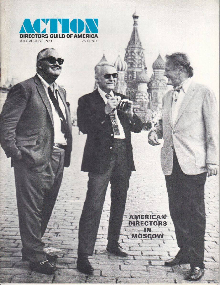 ACTION magazine side cover Issue 30 July/August 1971
