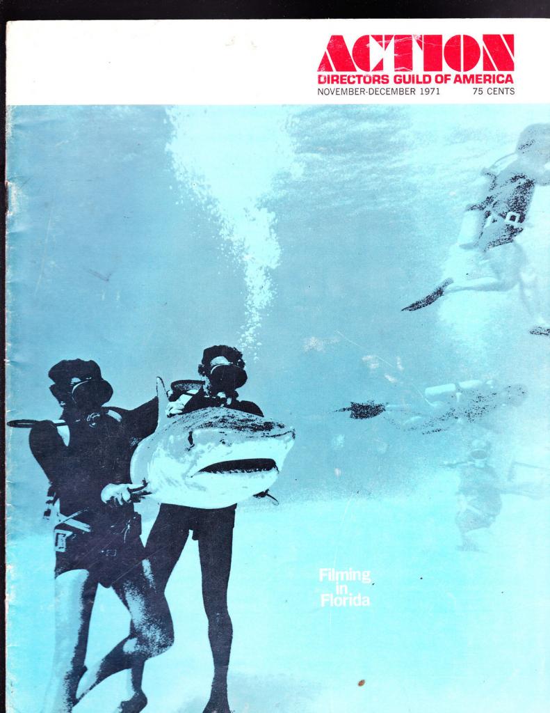 ACTION magazine side cover Issue 32 November/December 1971