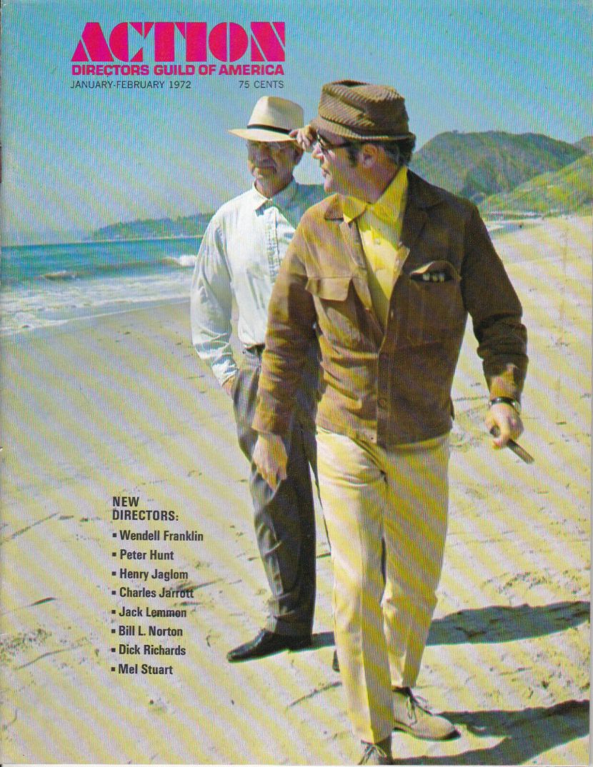 ACTION magazine side cover Issue 33 January/February 1972