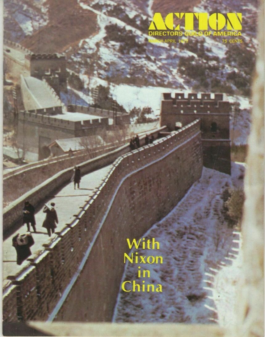 ACTION magazine side cover Issue 34 March/April 1972
