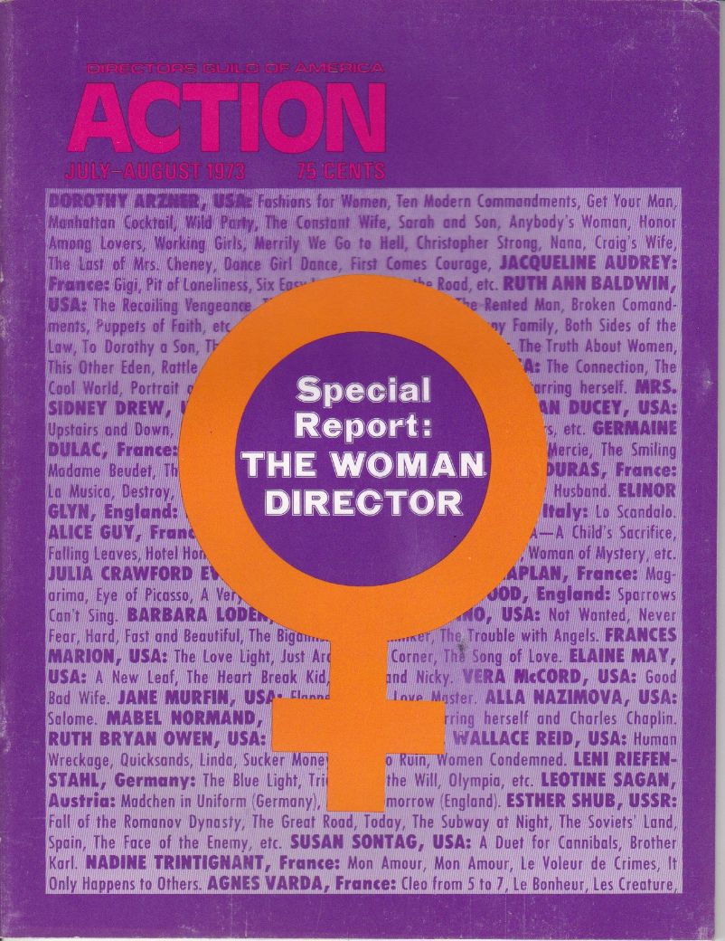 ACTION magazine side cover Issue 42 July/August 1973