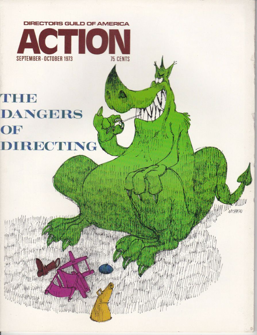 ACTION magazine side cover Issue 43 September/October 1973