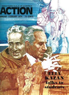 ACTION magazine side cover Issue 45 January/February 1974
