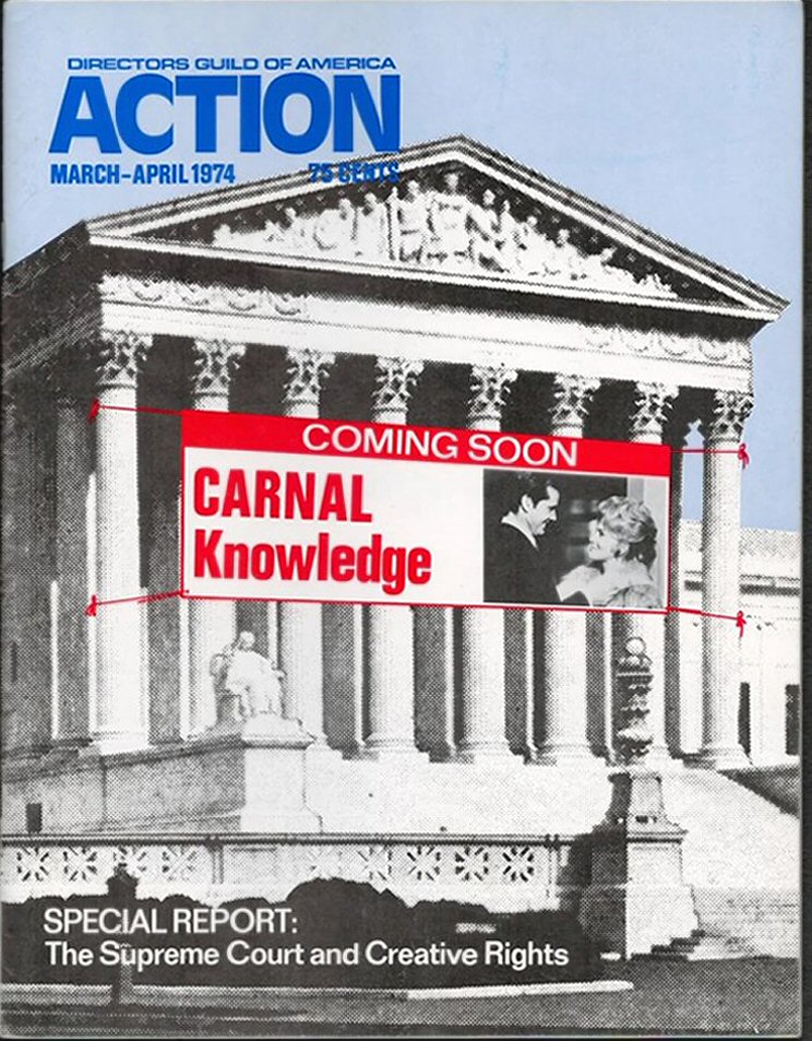 ACTION magazine side cover Issue 46 March/April 1974