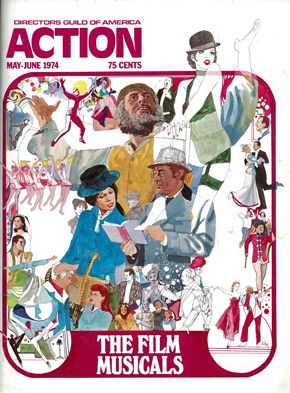 ACTION magazine side cover Issue 47 May/June 1974