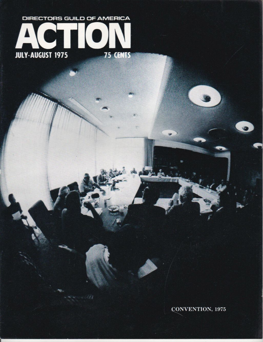 ACTION magazine side cover Issue 54 July/August 1975