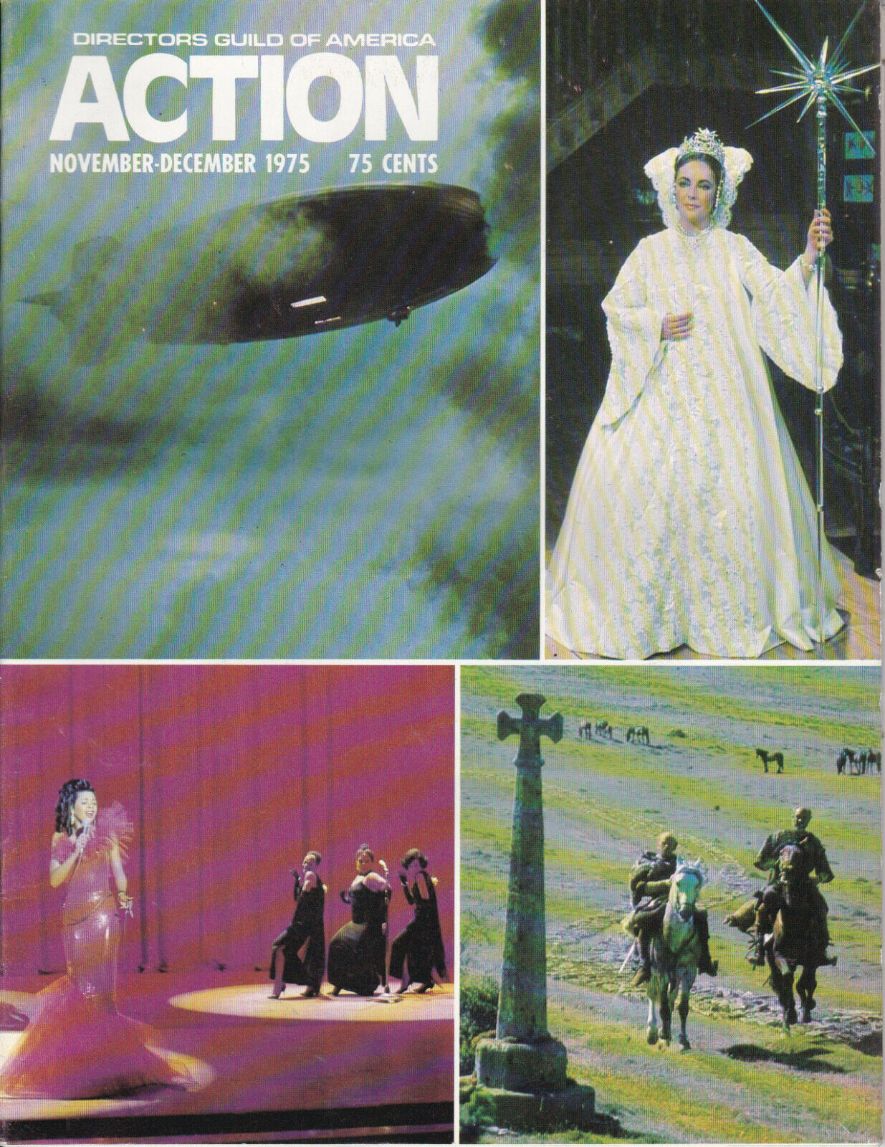 ACTION magazine side cover Issue 56 November/December 1975