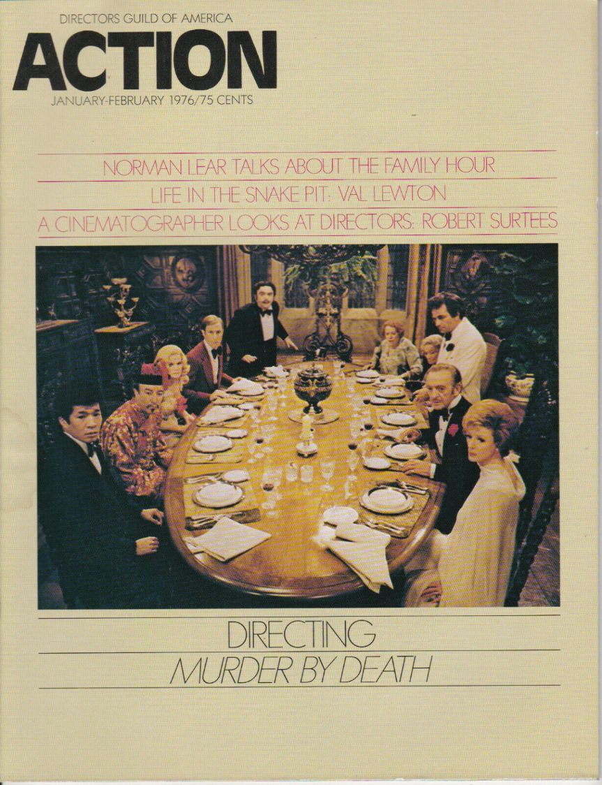 ACTION magazine side cover Issue 57 January/February 1976