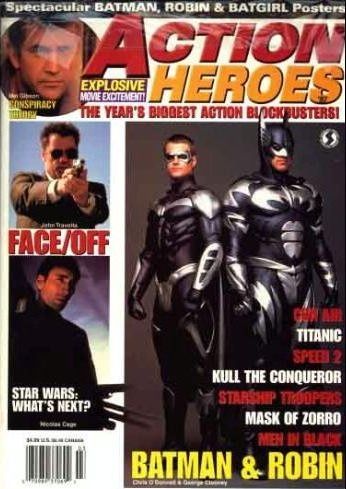 ACTION HEROES magazine side cover Annual ? 1997
