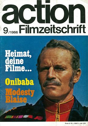 ACTION (At) magazine side cover Issue 9  1966