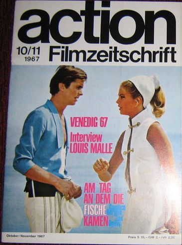 ACTION (At) magazine side cover Issue 10/11 October 1967