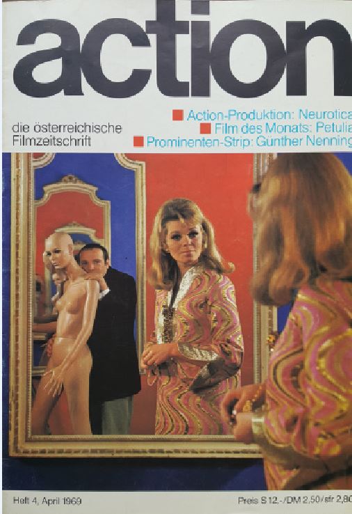 ACTION (At) magazine side cover Issue 4  April 1969