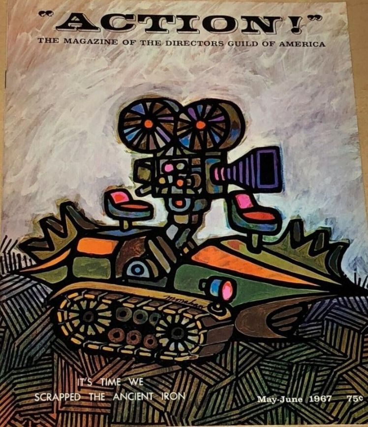 ACTION magazine side cover Issue 5 May/June 1967