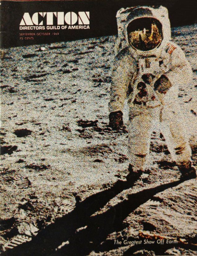 ACTION magazine side cover Issue 19  September/October 1969
