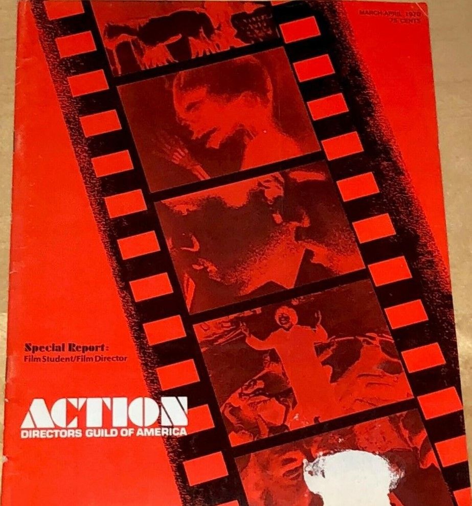 ACTION magazine side cover Issue 22  March/April 1970