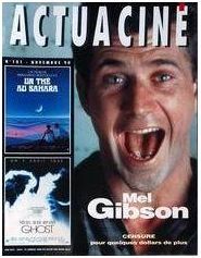 ACTUA CINE magazine side cover Issue 101 November 1990