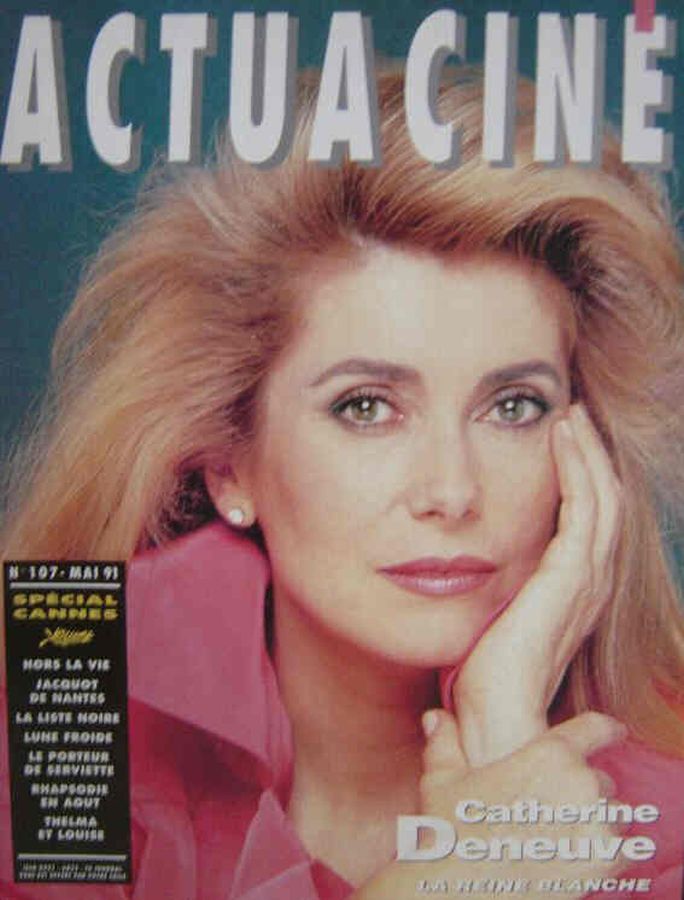 ACTUA CINE magazine side cover Issue 107 May 1991