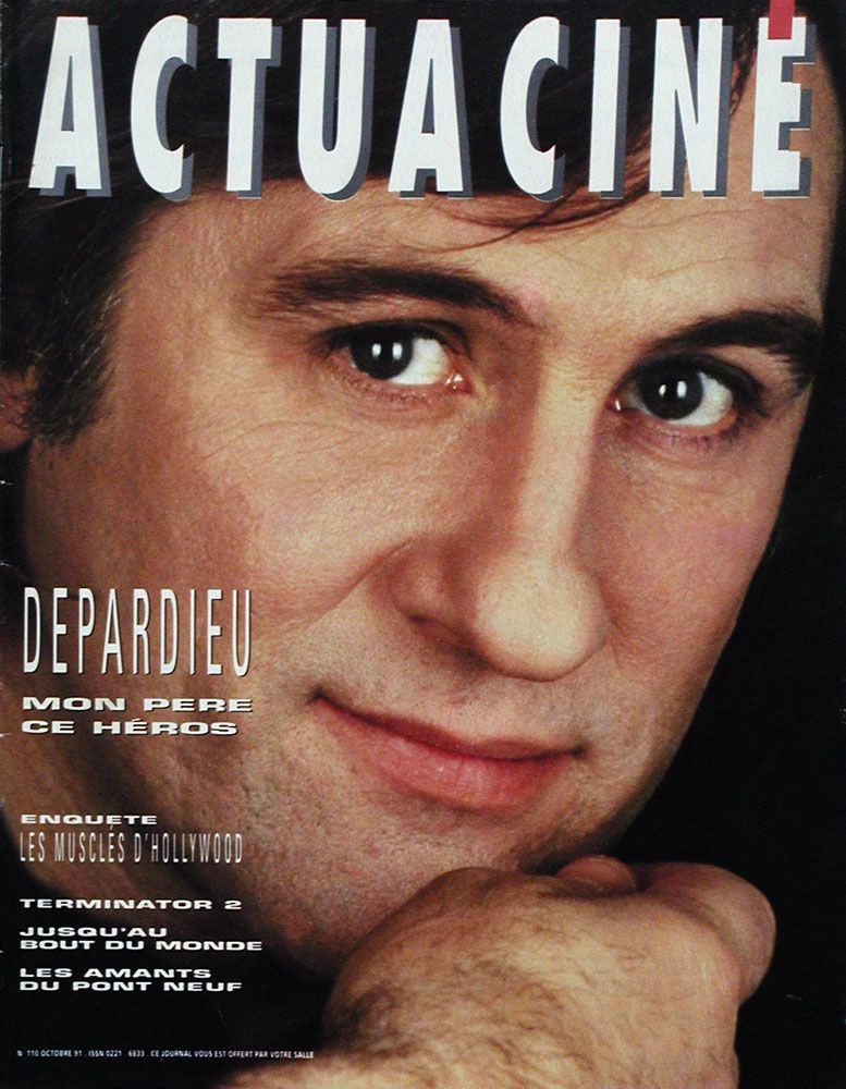 ACTUA CINE magazine side cover Issue 110 October 1991